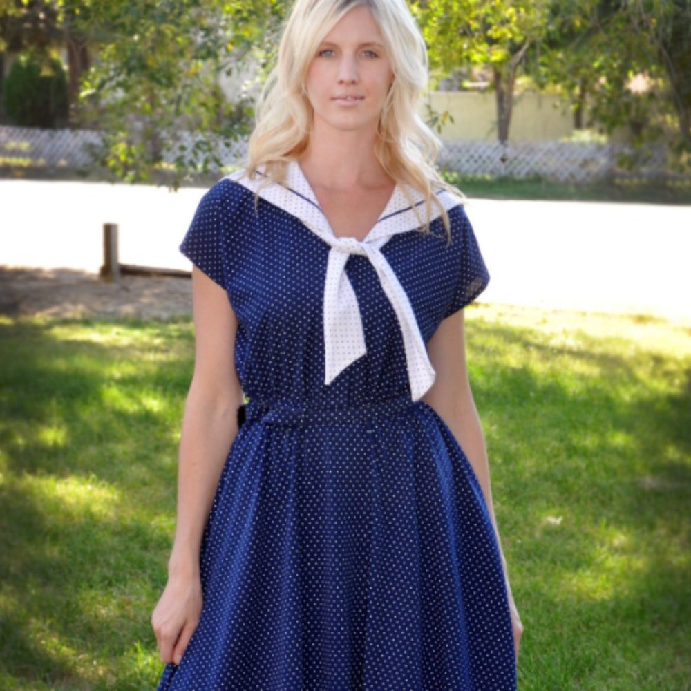 Super Cute Sailor Style Dress